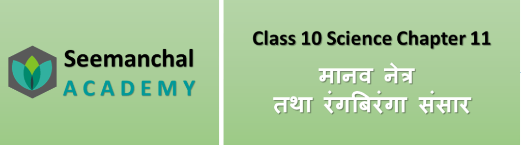 मानव-नेत्र तथा रंगबिरंगा संसार